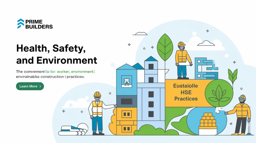 Construction leader conducting a safety briefing with team